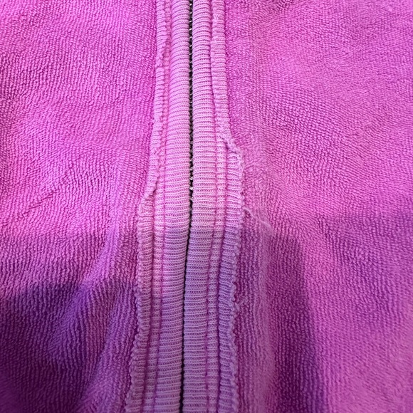 Butter- Pink Terry Cloth Bathing Suit Cover Up - Picture 5 of 11
